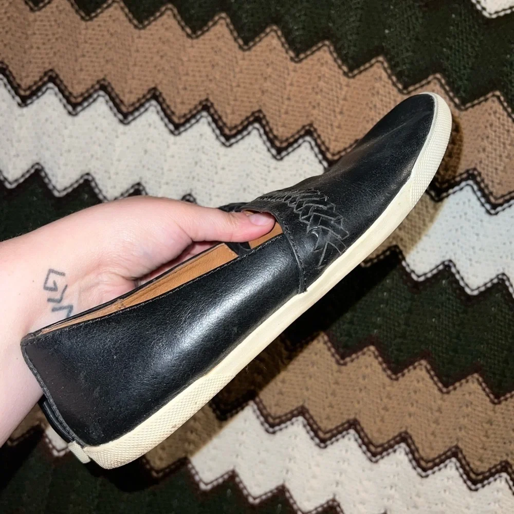 Frye & Co. Black Leather Loafers| Size 9 - Picture 3 of 7